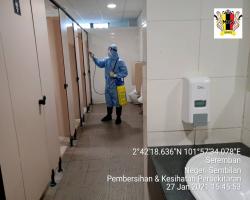 DISINFEKSI KAWALAN NOVEL CORONAVIRUS COVID -19