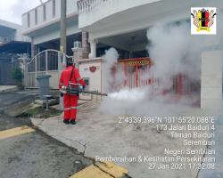 AKTIVITI KAWALAN DEMAM DENGGI DALAM KAWASAN MBS