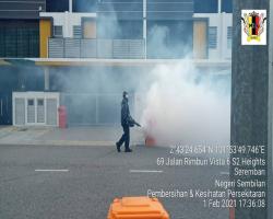 AKTIVITI KAWALAN DEMAM DENGGI DALAM KAWASAN MBS