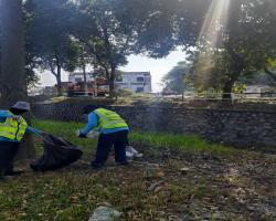 KERJA-KERJA PEMBERSIHAN JALAN JKR