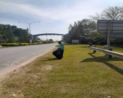 KERJA-KERJA PEMBERSIHAN JALAN JKR