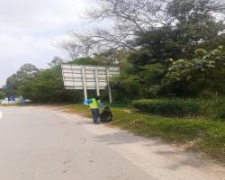 KERJA-KERJA PEMBERSIHAN JALAN JKR