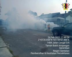 AKTIVITI KAWALAN DEMAM DENGGI DALAM KAWASAN MBS