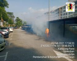 AKTIVITI KAWALAN DEMAM DENGGI DALAM KAWASAN MBS