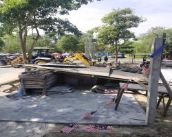 OPERASI MEROBOHKAN BINAAN & GERAI TINGGAL 