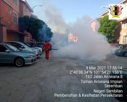 AKTIVITI KAWALAN DEMAM DENGGI DALAM KAWASAN MBS