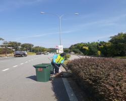 KERJA-KERJA PEMBERSIHAN JALAN JKR