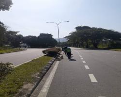 KERJA-KERJA PEMBERSIHAN JALAN JKR