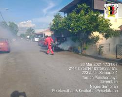 AKTIVITI KAWALAN DEMAM DENGGI DALAM KAWASAN MBS