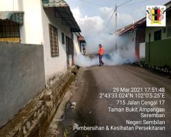 AKTIVITI KAWALAN DEMAM DENGGI DALAM KAWASAN MBS