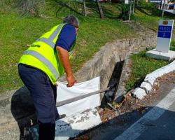 KERJA-KERJA MENURUNKAN POSTER, BUNTING, BANNER HARAM & TAMAT TEMPOH