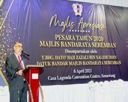 MAJLIS APRESIASI PESARA TAHUN 2020 MAJLIS BANDARAYA SEREMBAN