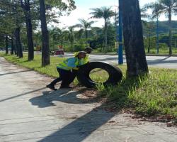 KERJA-KERJA PEMBERSIHAN JALAN JKR