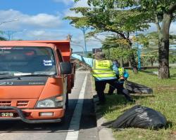 KERJA-KERJA PEMBERSIHAN JALAN JKR