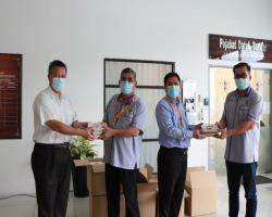 SUMBANGAN BUBUR LAMBUK OLEH YB ADUN TEMIANG DAN AHLI MAJLIS MBS