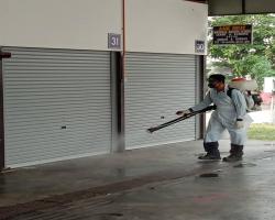 PEMBERSIHAN DAN SEMBURAN NYAHKUMAN (DISINFEKSI) KAWALAN NOVEL CORONAVIRUS COVID -19 