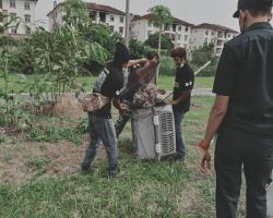 OPERASI MENYELAMATKAN HAIWAN TERBIAR (ANJING) 