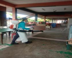 PEMBERSIHAN DAN SEMBURAN NYAHKUMAN (DISINFEKSI) KAWALAN NOVEL CORONAVIRUS COVID -19