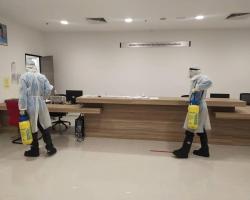 PEMBERSIHAN DAN SEMBURAN NYAHKUMAN (DISINFEKSI) KAWALAN NOVEL CORONAVIRUS COVID -19