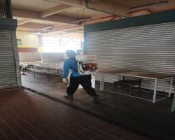 PEMBERSIHAN DAN SEMBURAN NYAHKUMAN (DISINFEKSI) KAWALAN NOVEL CORONAVIRUS COVID -19