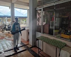 PEMBERSIHAN DAN SEMBURAN NYAHKUMAN (DISINFEKSI) KAWALAN NOVEL CORONAVIRUS COVID -19