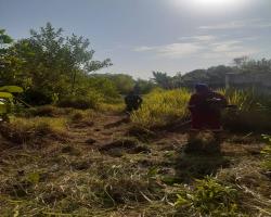 KERJA-KERJA PEMBERSIHAN SEMAK SAMUN/TANAH LOT KOSONG