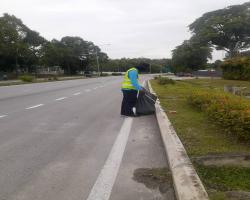 PEMBERSIHAN JALAN JKR