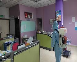  PEMBERSIHAN DAN SEMBURAN NYAHKUMAN (DISINFEKSI) KAWALAN NOVEL CORONAVIRUS COVID -19