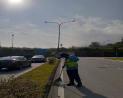 PEMBERSIHAN JALAN JKR