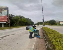 PEMBERSIHAN JALAN JKR