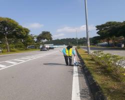 PEMBERSIHAN JALAN JKR