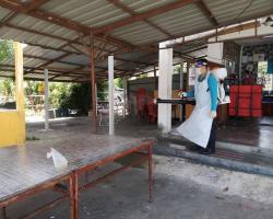 PEMBERSIHAN DAN SEMBURAN NYAHKUMAN (DISINFEKSI) KAWALAN NOVEL CORONAVIRUS COVID -19 