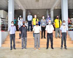 LAWATAN TURUN PADANG DATUK BANDAR DI PASAR BESAR RANTAU