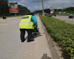 PEMBERSIHAN JALAN JKR
