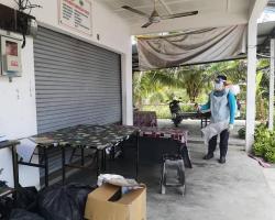 PEMBERSIHAN DAN SEMBURAN NYAHKUMAN (DISINFEKSI) KAWALAN NOVEL CORONAVIRUS COVID -19 