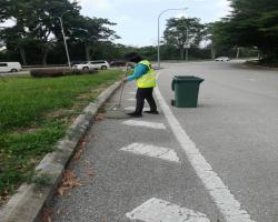 PEMBERSIHAN JALAN JKR