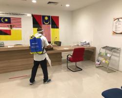 SEMBURAN NYAHKUMAN (DISINFEKSI) KAWALAN NOVEL CORONAVIRUS COVID -19