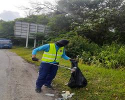 PEMBERSIHAN JALAN JKR