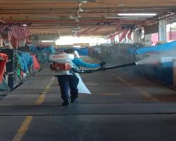 PEMBERSIHAN DAN SEMBURAN NYAHKUMAN (DISINFEKSI) KAWALAN NOVEL CORONAVIRUS COVID -19 