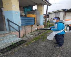 PEMBERSIHAN DAN SEMBURAN NYAHKUMAN (DISINFEKSI) KAWALAN NOVEL CORONAVIRUS COVID -19