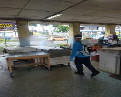 PEMBERSIHAN DAN SEMBURAN NYAHKUMAN (DISINFEKSI) KAWALAN NOVEL CORONAVIRUS COVID -19