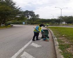 PEMBERSIHAN JALAN JKR