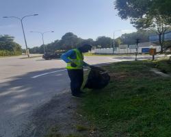  PEMBERSIHAN JALAN JKR