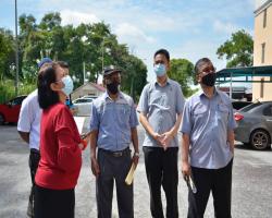 LAWATAN TURUN PADANG DATUK BANDAR KE PANGSAPURI CEMPAKA COURT