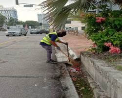 PEMBERSIHAN JALAN JKR
