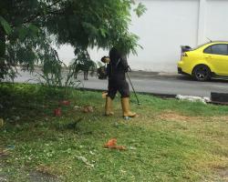 KERJA-KERJA PEMOTONGAN RUMPUT