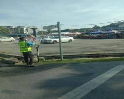  MEMBUKA PAPAN IKLAN, BUNTING ,BANNER HARAM 