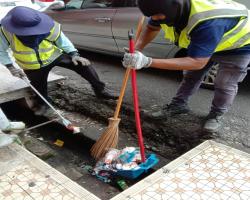 PEMBERSIHAN JALAN JKR