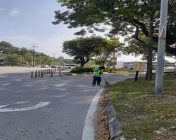 PEMBERSIHAN JALAN JKR