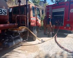 OPERASI PEMADAMAN KEBAKARAN SAMPAH HARAM